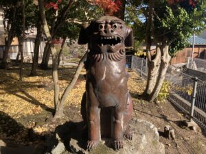 木ノ村荒神社　狛犬