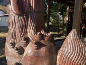 木ノ村荒神社　狛犬