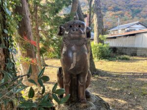 木ノ村荒神社　狛犬