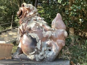 水行谷神社 狛犬