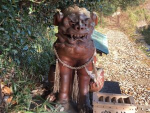 水行谷神社 狛犬