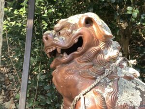 水行谷神社 狛犬