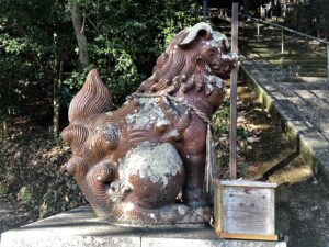 水行谷神社 狛犬
