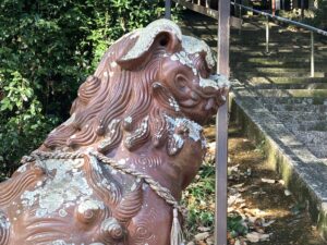 水行谷神社 狛犬