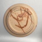 備前焼　洋中皿　緋襷