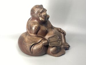 布袋像　金重素山造