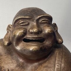 備前焼　優品（９）布袋置物