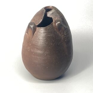 備前焼　花活　紙箱入り