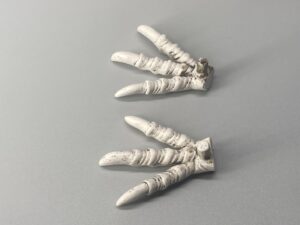 白備前　鶴香炉