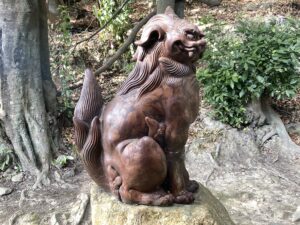 荒神社の狛犬