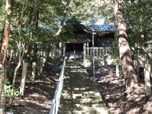 備前焼の狛犬　福神社