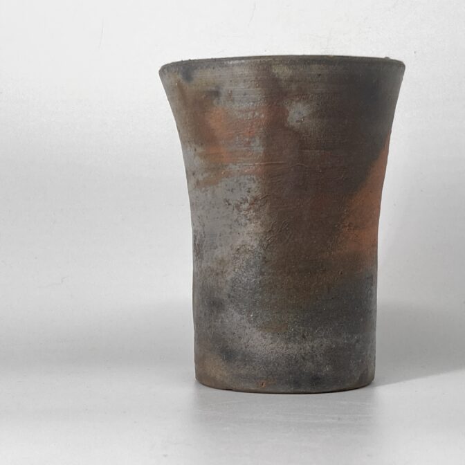 備前焼　ビアカップ