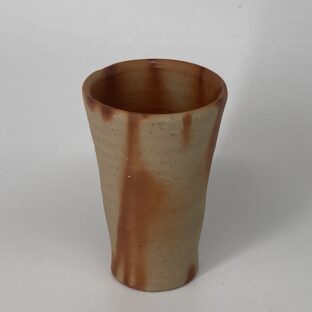 備前焼　ゴブレット　緋襷　紙箱入り