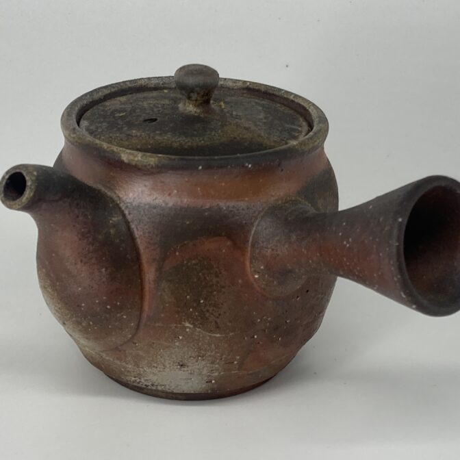 備前焼 急須 桟切