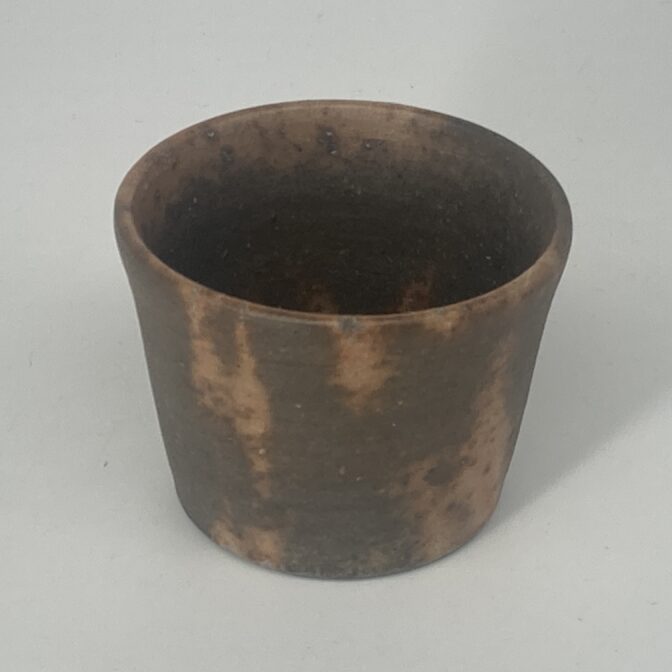 備前焼　青備前　蕎麦猪口