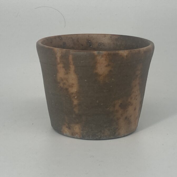 備前焼　青備前　蕎麦猪口