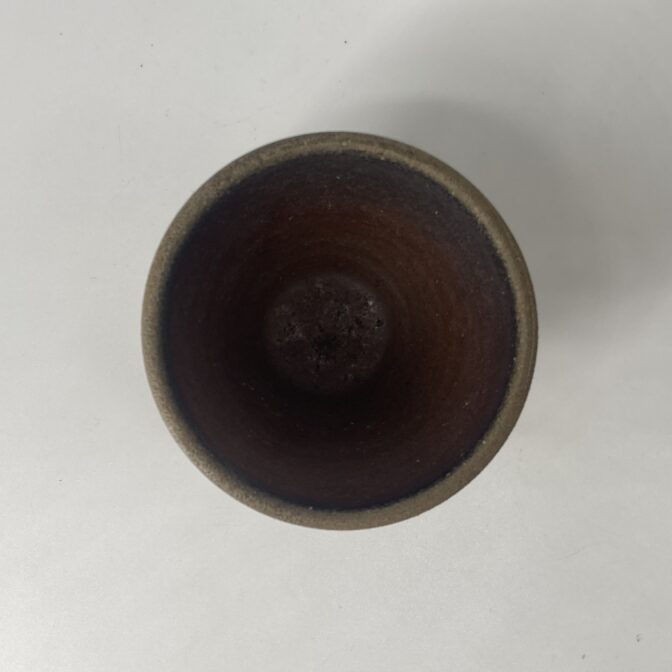 備前焼　蕎麦猪口　ごま