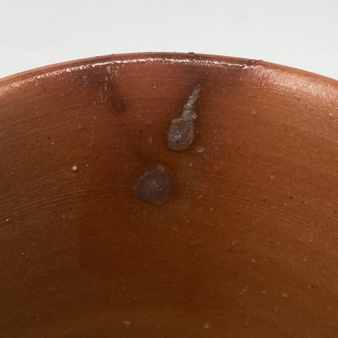 備前焼　コーヒーカップ ヒダスキ