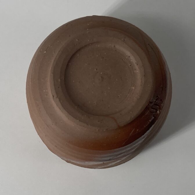 備前焼　ヒダスキ　湯呑