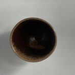 備前焼　ゴブレット　ゴマ