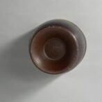 備前焼　ゴブレット　ゴマ