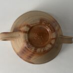 備前焼　カフェカップ　緋襷