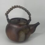 備前焼　急須　桟切