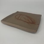 備前焼　ヒダスキ　角皿