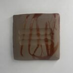 備前焼　ヒダスキ　角皿