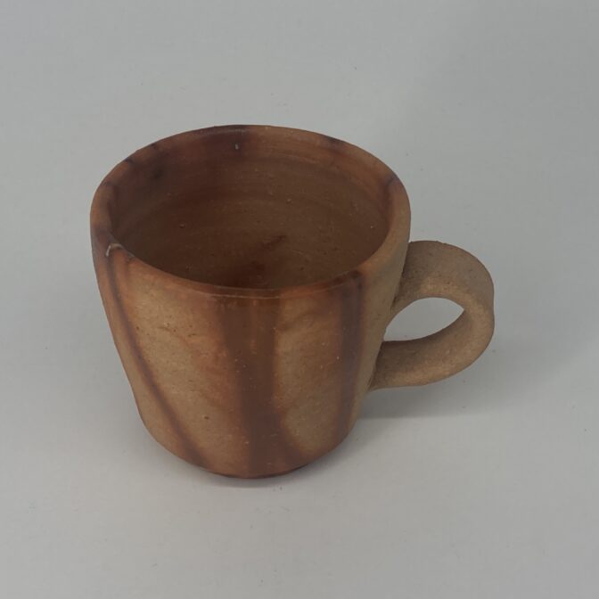 備前焼ヒダスキ　コーヒーカップ