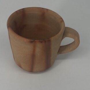 備前焼　コーヒーカップ　ヒダスキ　（２）　紙箱入り