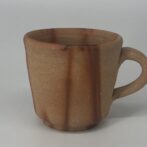 備前焼ヒダスキ　コーヒーカップ
