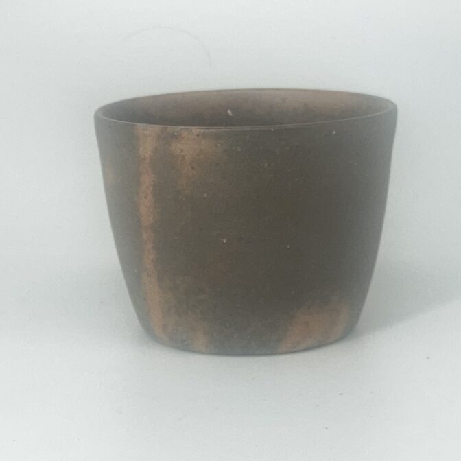 備前焼　青備前　蕎麦猪口