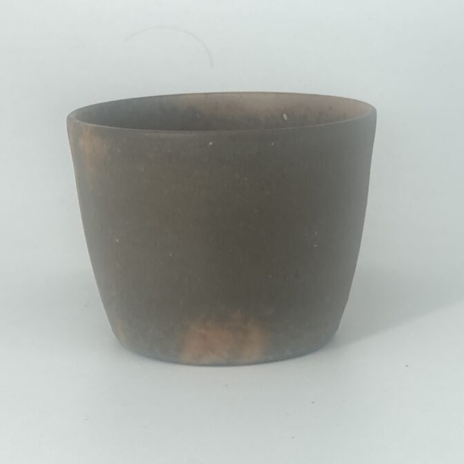 備前焼　青備前　蕎麦猪口