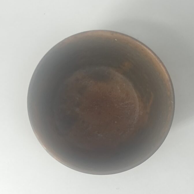 備前焼　青備前　蕎麦猪口