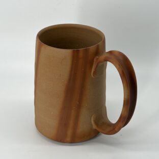 備前焼　ビールジョッキ　緋襷　紙箱入り